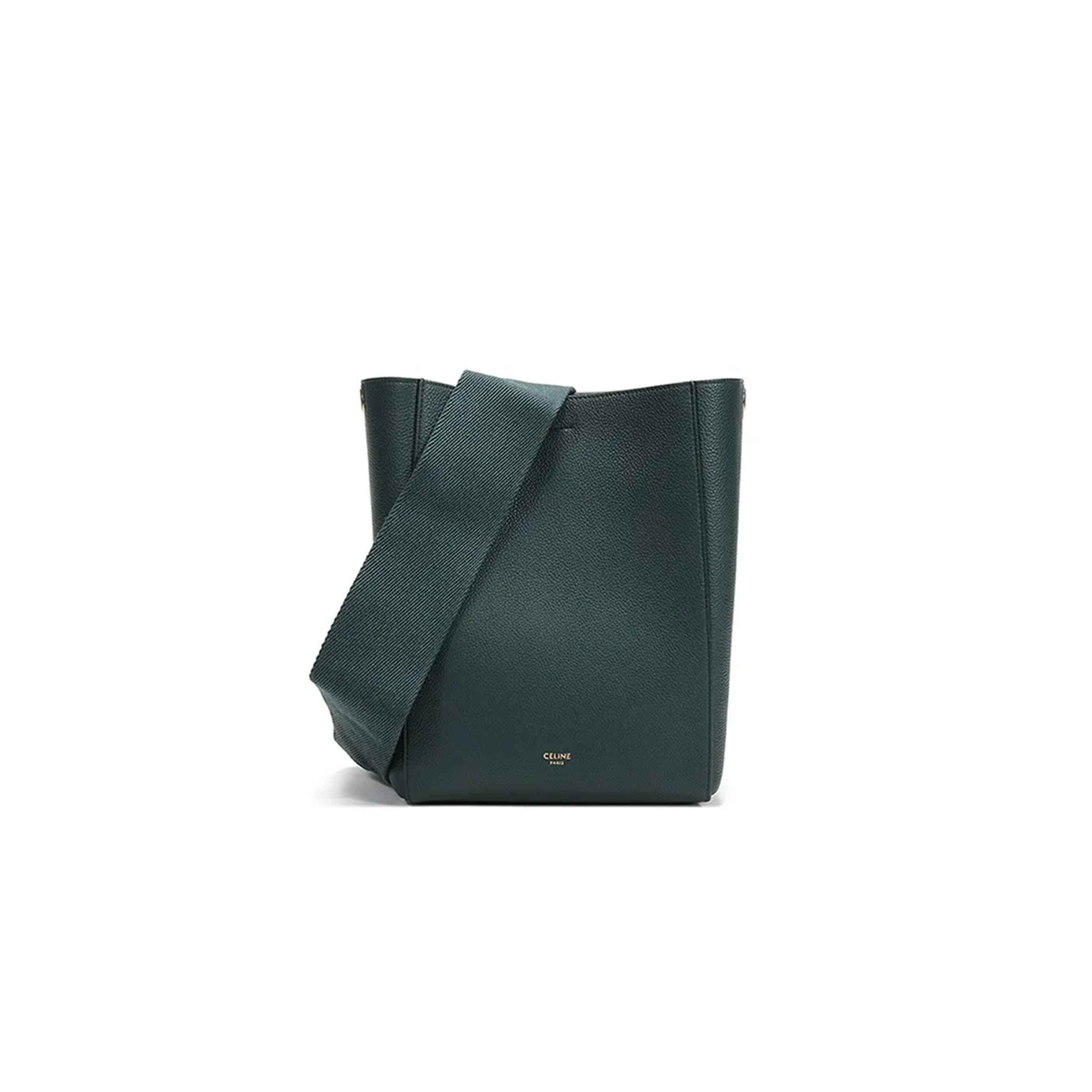 Ce**e small bucket bag in sangle seau pebbled calfskin 189303ah4.31an (25*18*12cm)